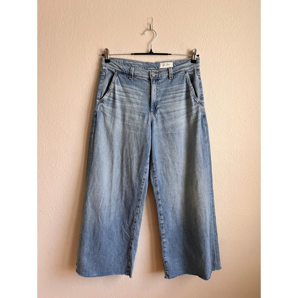 AG Adriano Goldschmied Stella Ankle Palazzo Jeans in Aries Size 29